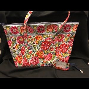 Vera Bradley Hope Garden large tote NWOT